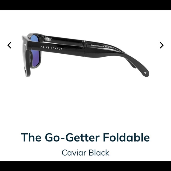 NIB Prive Revaux Go Getter Foldable Sunglasses - Picture 3 of 8